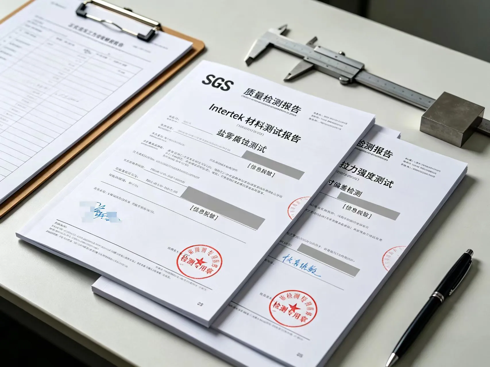 Authoritative third-party quality inspection report samples
