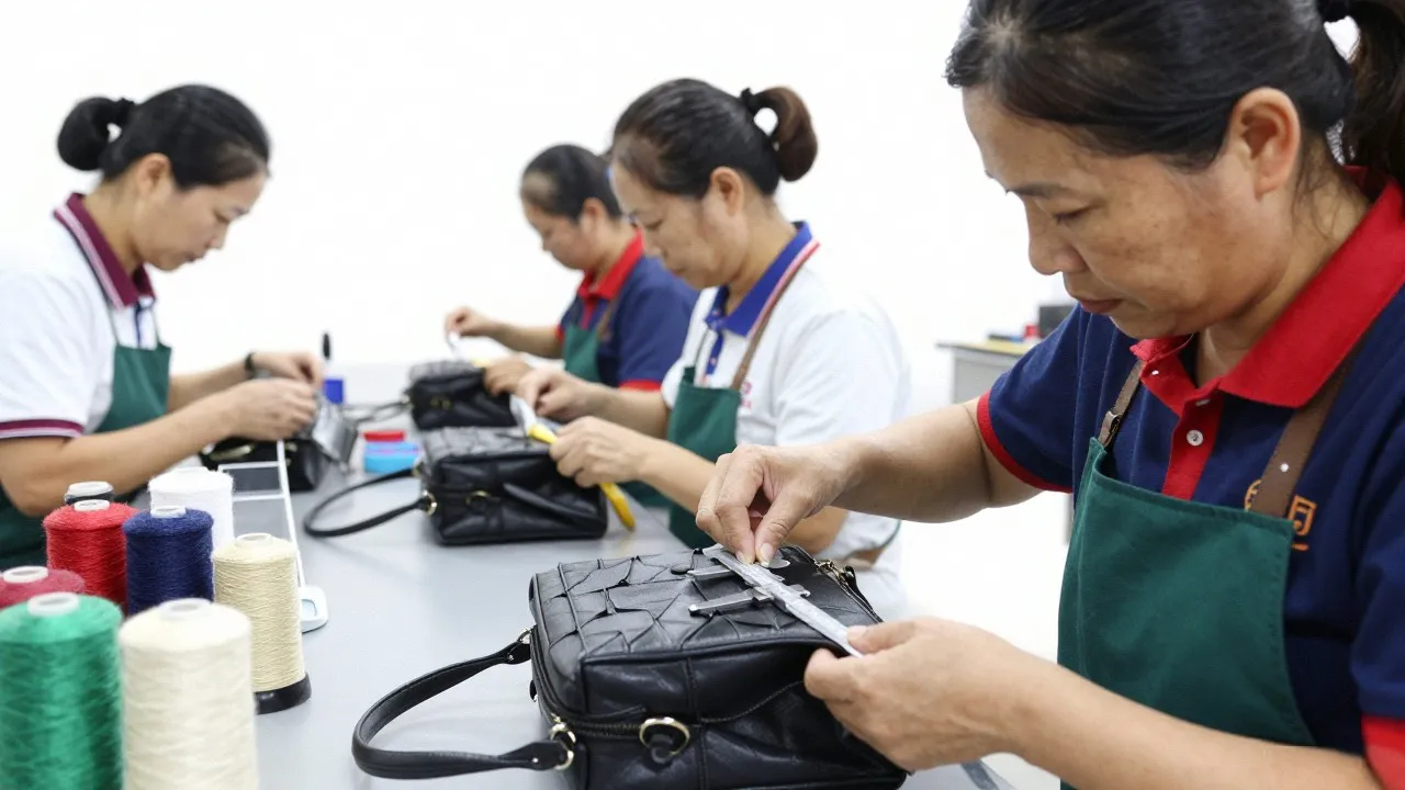 Quality control inspection process for custom canvas tote bags manufacturing